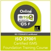 ISO27001 Certified ISMS Foundation Online