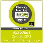 ISO27001 Certified ISMS Foundation (Distance Learning)