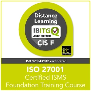 Certified ISO 27001 ISMS Foundation Distance Learning Training Course