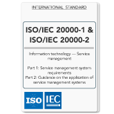 ISO20000 (ISO 20000) IT Service Management (Both Main Parts - Hardcopy)