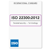 ISO22300 (ISO 22300) Societal Security Terminology