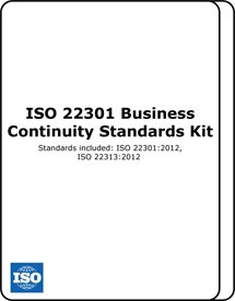 ISO 22301 Business Continuity Standards Kit