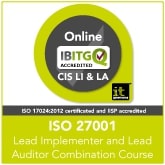Certified ISO 27001 Lead Implementer and Lead Auditor Live Online Combination Training Course