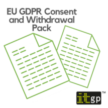 EU General Data Protection Regulation (GDPR) Consent and Withdrawal Templates
