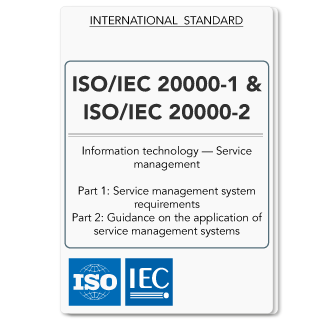 ISO20000 (ISO 20000) IT Service Management (Both Main Parts - Hardcopy)
