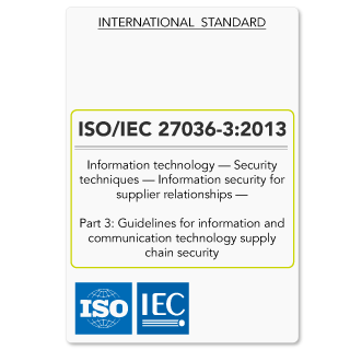 ISO27036-3 (ISO 27036-3) Guidelines for ICT Supply Chain Security