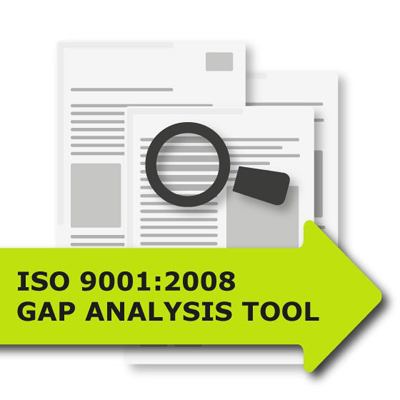 ISO9001 2008 QMS Gap Analysis Tool