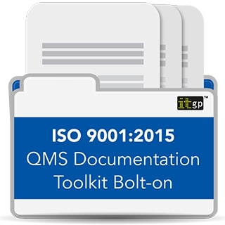 ISO 9001 2015 QMS Documentation Toolkit Bolt-on