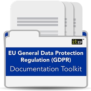 EU General Data Protection Regulation (GDPR) Documentation Toolkit